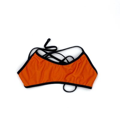 Orange bikini top | Innate Active Ethical and Sustainable Bikini