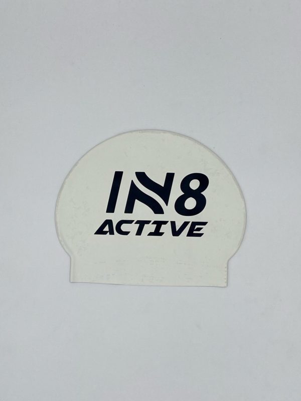 IN8 White Latex Swim Cap | IN8 Active